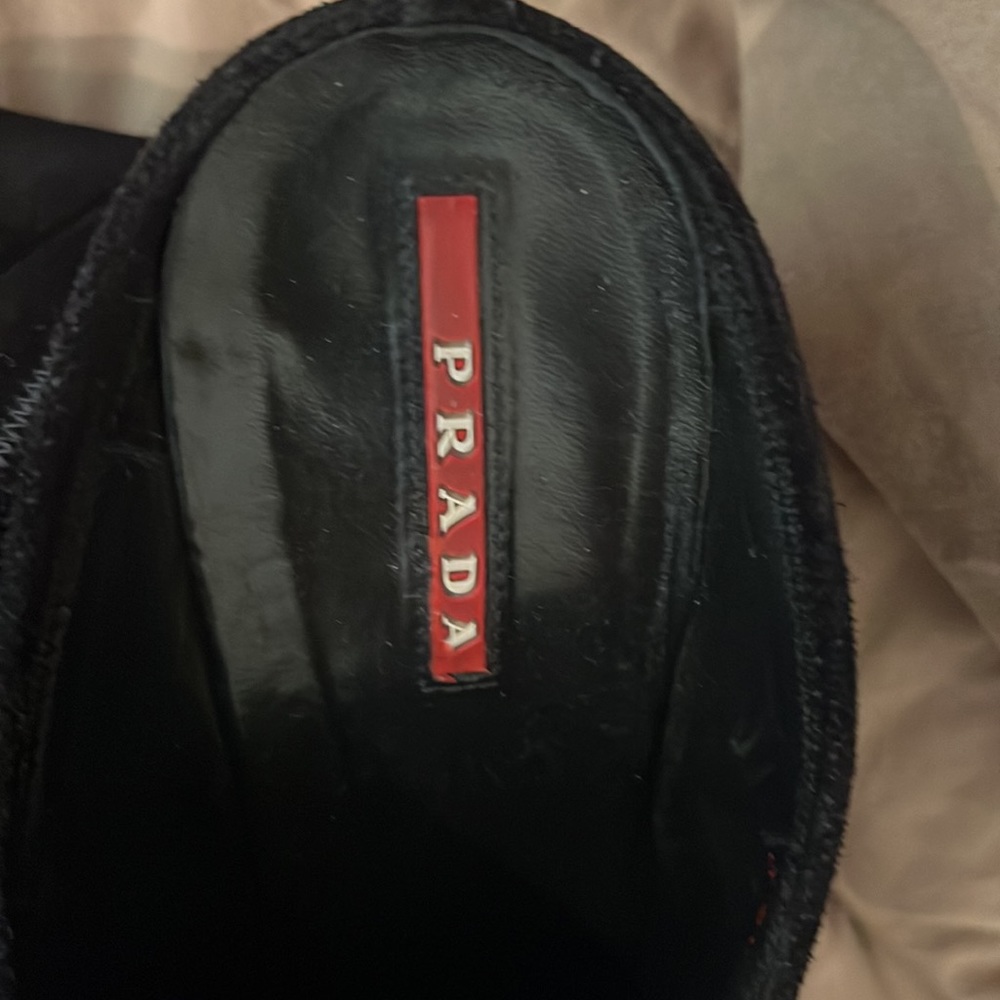 Prada suede wedge booties - Picture 4 of 5